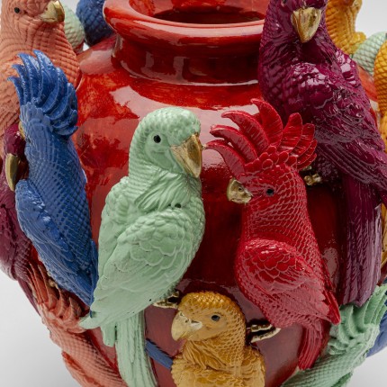 Vase parrots Kare Design