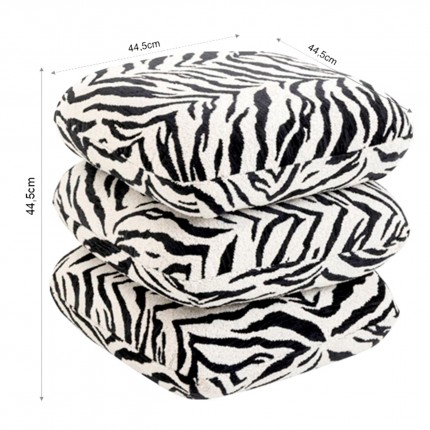 Draaikruk Pepino 45x45cm bruin Kare Design