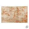 Tapis beige veines oranges - Mars - Kare Design