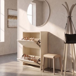 Shoe Rack Caruso Double cream Kare Design