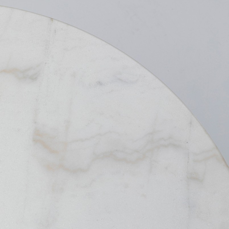 Table en marbre blanc - Bistrot - Kare Design