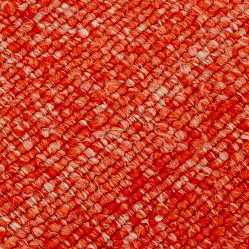 Tapis en polyester orange - Boucara - Kare Design