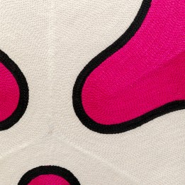 Coussin rose fleur blanche - Icon - Kare Design