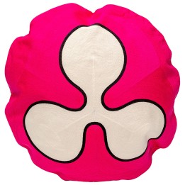 Kussen Icon bloem roze en wit Kare Design
