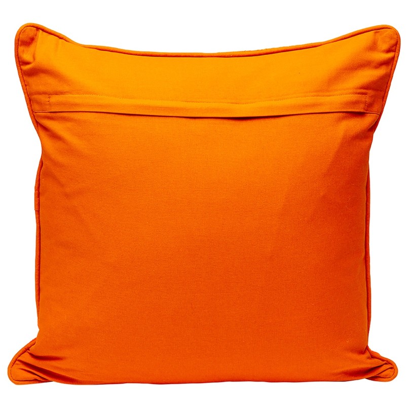Coussin orange croix jaune - Icon - Kare Design