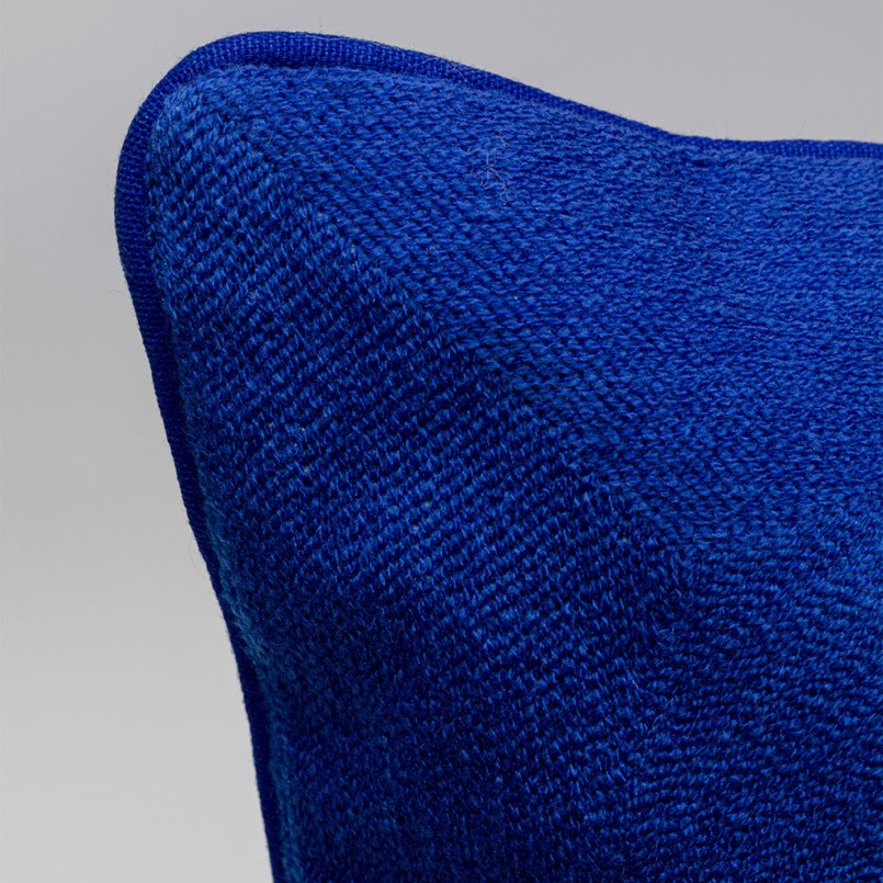 Coussin bleu étoile blanche - Icon - Kare Design