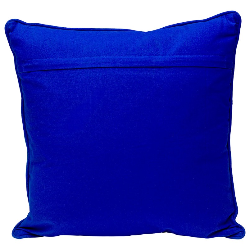 Cushion Icon star blue and white Kare Design