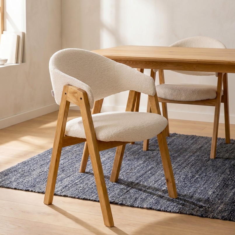 Tapis rectangulaire bleu - Boucara - Kare Design