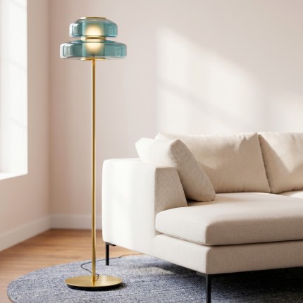 Floor Lamp Arcadia 155cm blue Kare Design