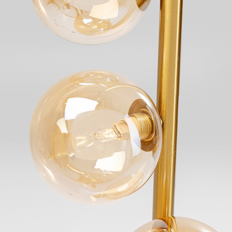 Modern golden floor lamp - Scala Balls - Kare Design