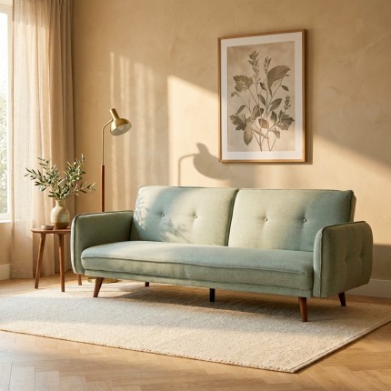 Slaapbank Lizzy groen Kare Design
