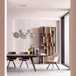 Hanglamp Burbuja chroom Kare Design