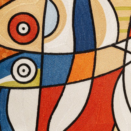 Cushion Art Line Shapes Kare Design