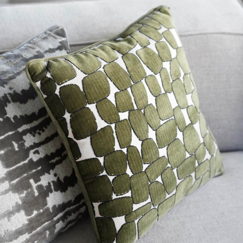 Kussen Pebbles groen Kare Design