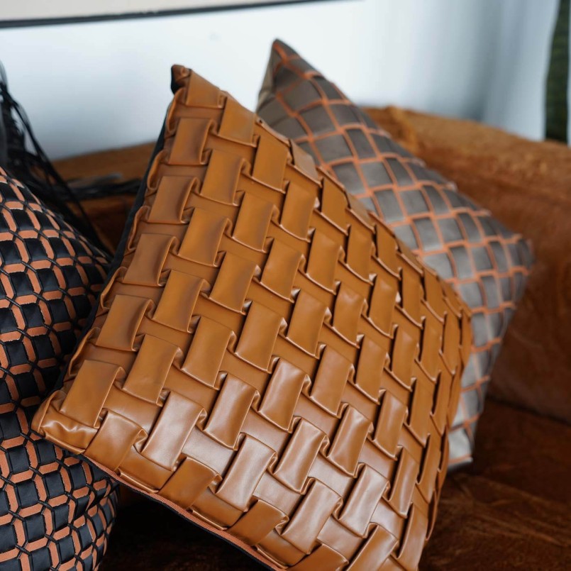 Kussen Posy bruin Kare Design