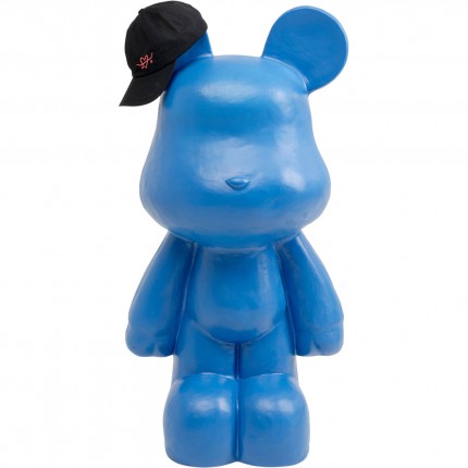 Déco ours XL 101cm bleu Kare Design