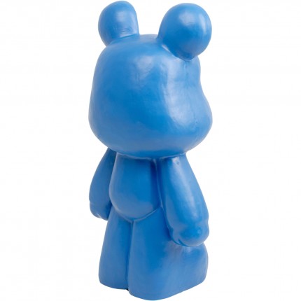Déco ours XL 101cm bleu Kare Design