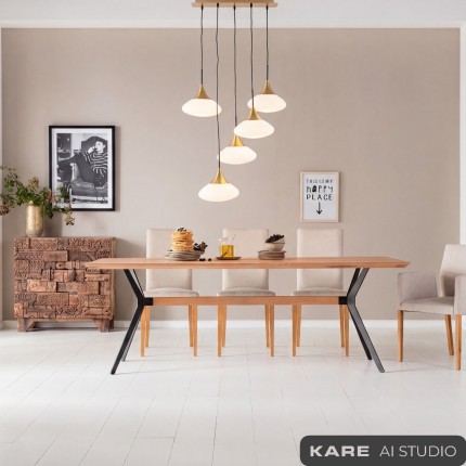 Hanglamp Gocce 70cm Kare Design