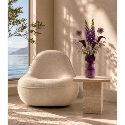 Vase Marvelous Duo purple 42cm Kare Design