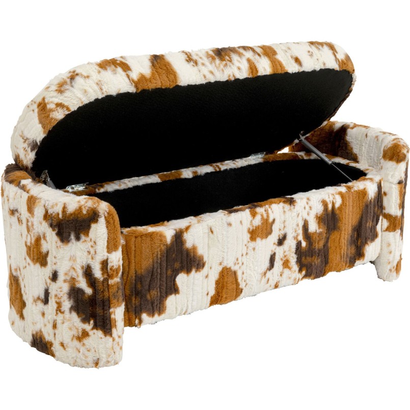 Banquette coffre Cow 115cm