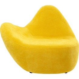 Fauteuil Glow Wave jaune 116cm