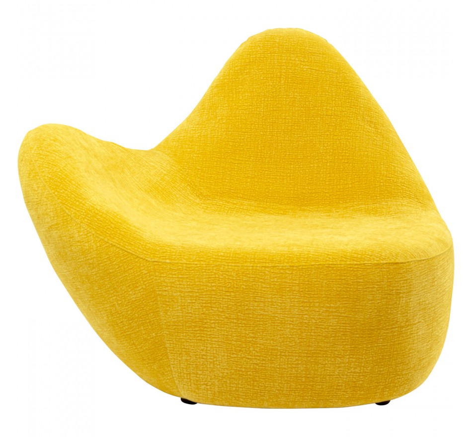 Fauteuil Glow Wave geel Kare Design