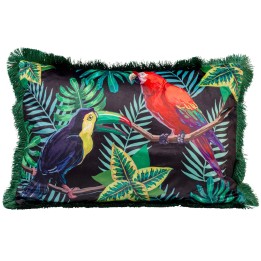 Cushion Fringe Jungle birds Kare Design