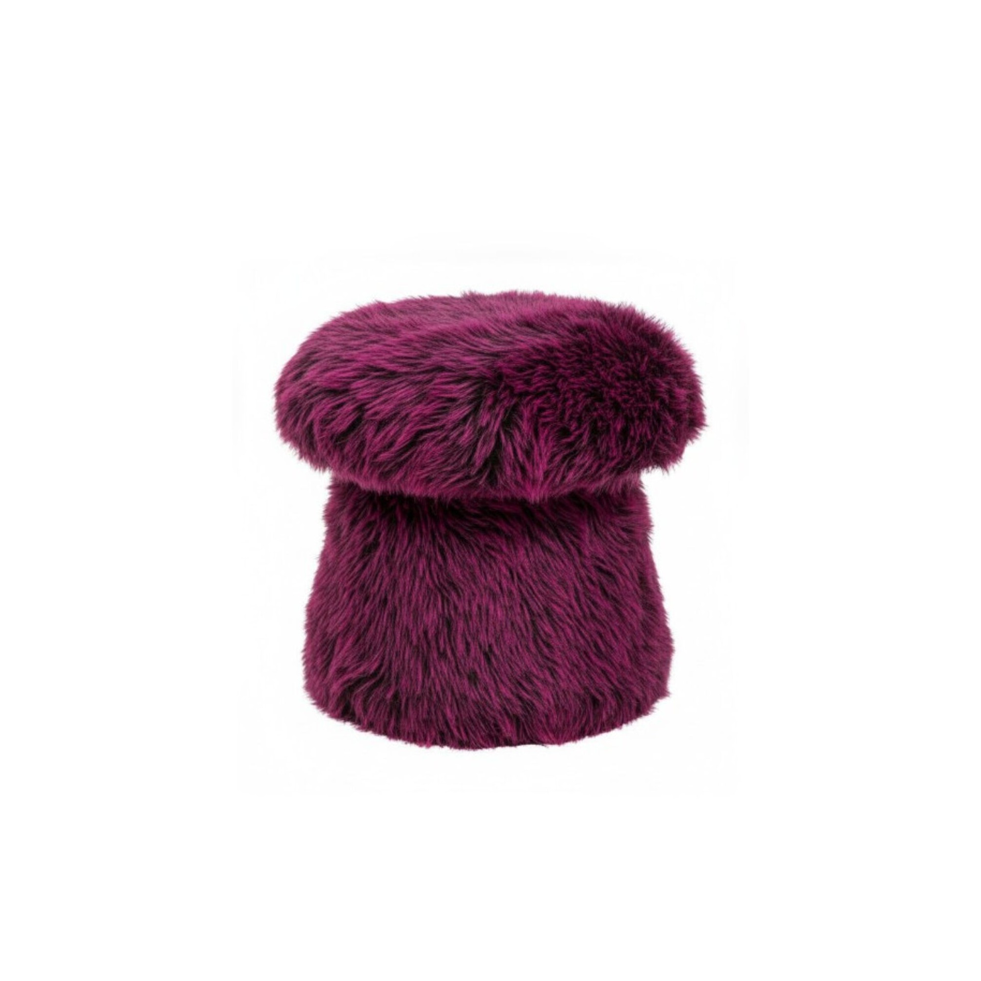 Tabouret Nino violet Ø51cm