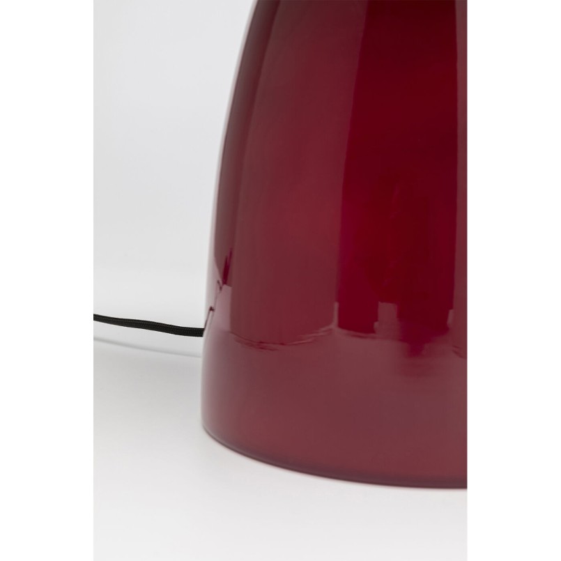 Lampe de table Fungo rouge 37cm