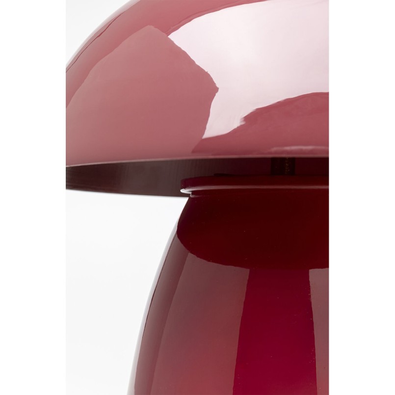 Lampe de table Fungo rouge 37cm