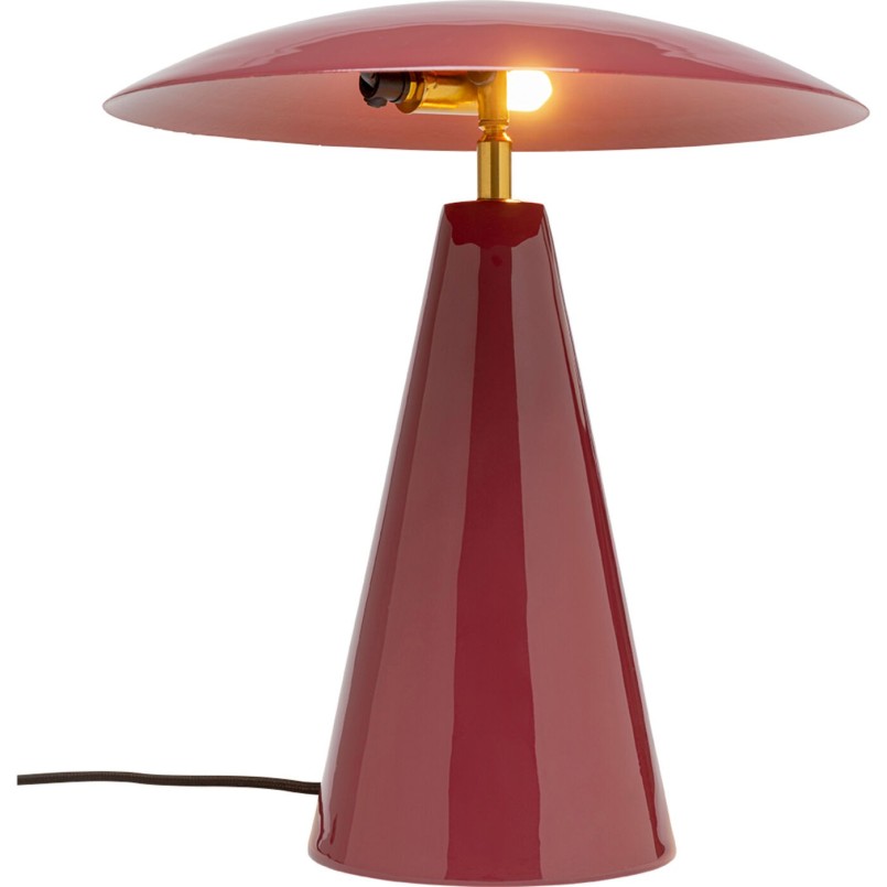 Lampe de table Fungo Flat marron 33cm