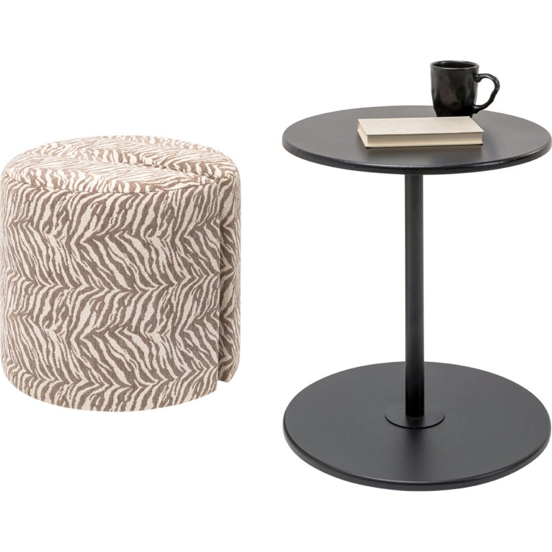 table d appoint mit tabouret Liter Together Tiger