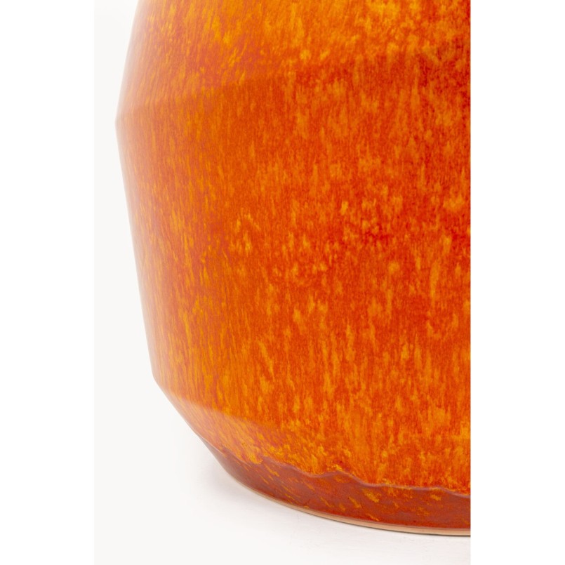 Vase Calli Belly rouge 39cm