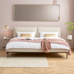 Eigentijds beige bed - East Side - Kare Design