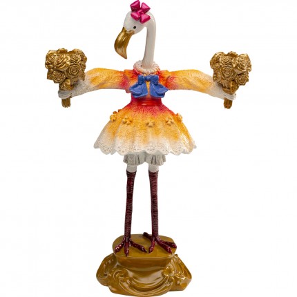 Candle Holder flamingo royal 45cm Kare Design