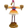 Kandelaar koninklijke flamingo 45cm Kare Design