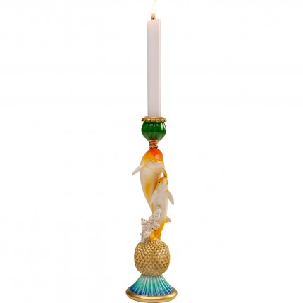 Chandelier famille dauphins 30cm Kare Design