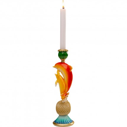 Chandelier famille dauphins 30cm Kare Design