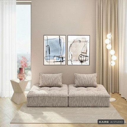 Vloerkleed Line 300x200cm Kare Design