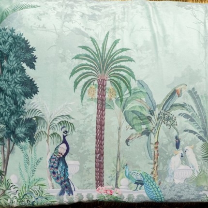 Kussen franje jungle tempel Kare Design