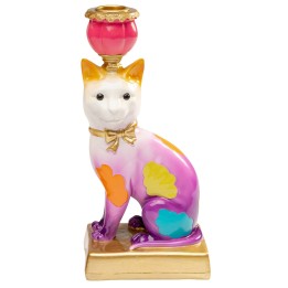 Kandelaar kat 24cm Kare Design