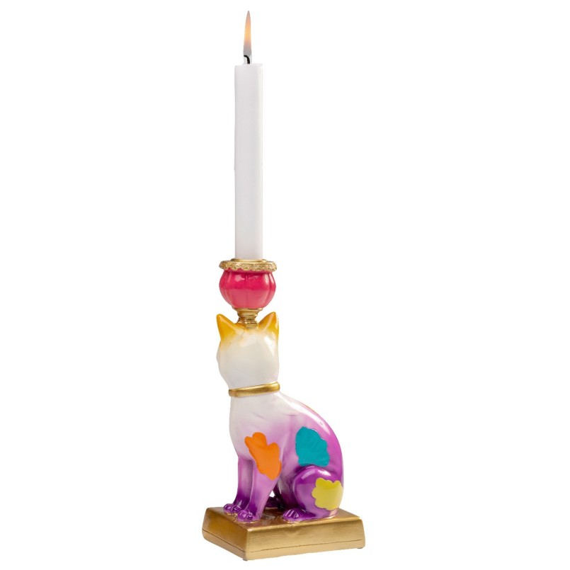 Candle Holder cat 24cm Kare Design