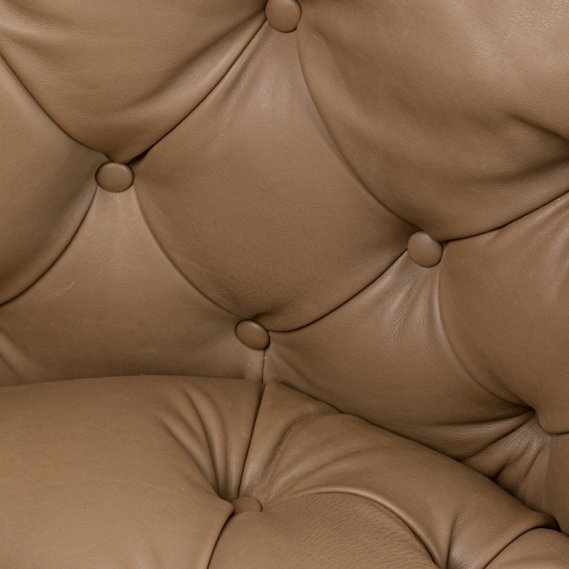 Fauteuil en cuir - Drapes - Kare Design