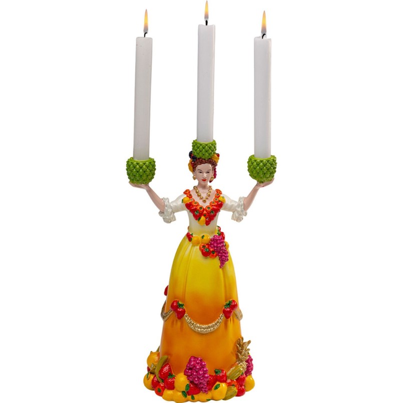 Chandelier femme et fruits - Kare Design
