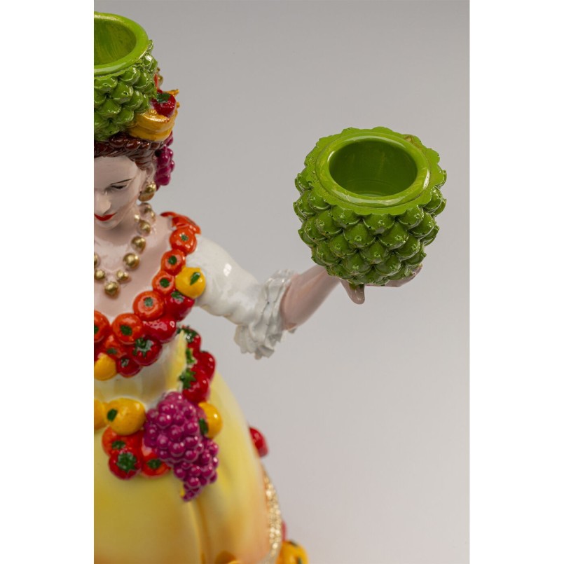 Candle Holder pineapple lady 36cm Kare Design