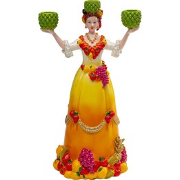 Candle Holder pineapple lady 36cm Kare Design