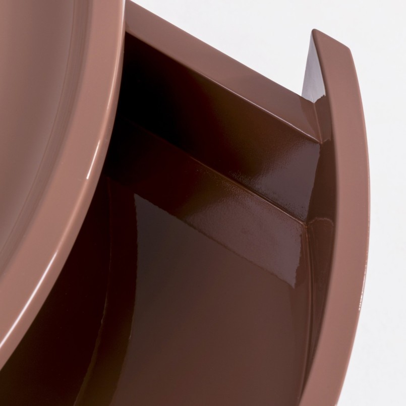Table d'appoint ronde avec tiroir - Lolly - Kare Design