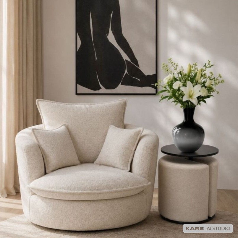 Side table and stool - Better Together - Kare Design