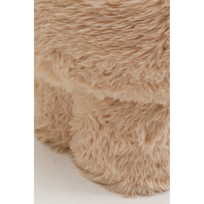 Stool Softy Ø49cm beige Kare Design