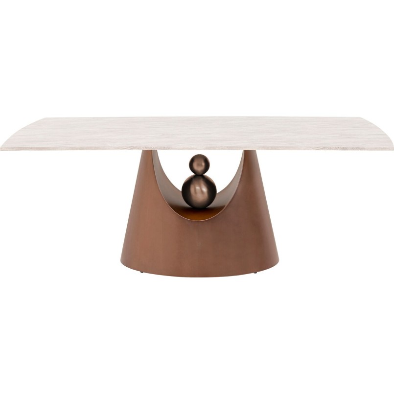 Table à manger design en marbre - Geraldo - Kare Design